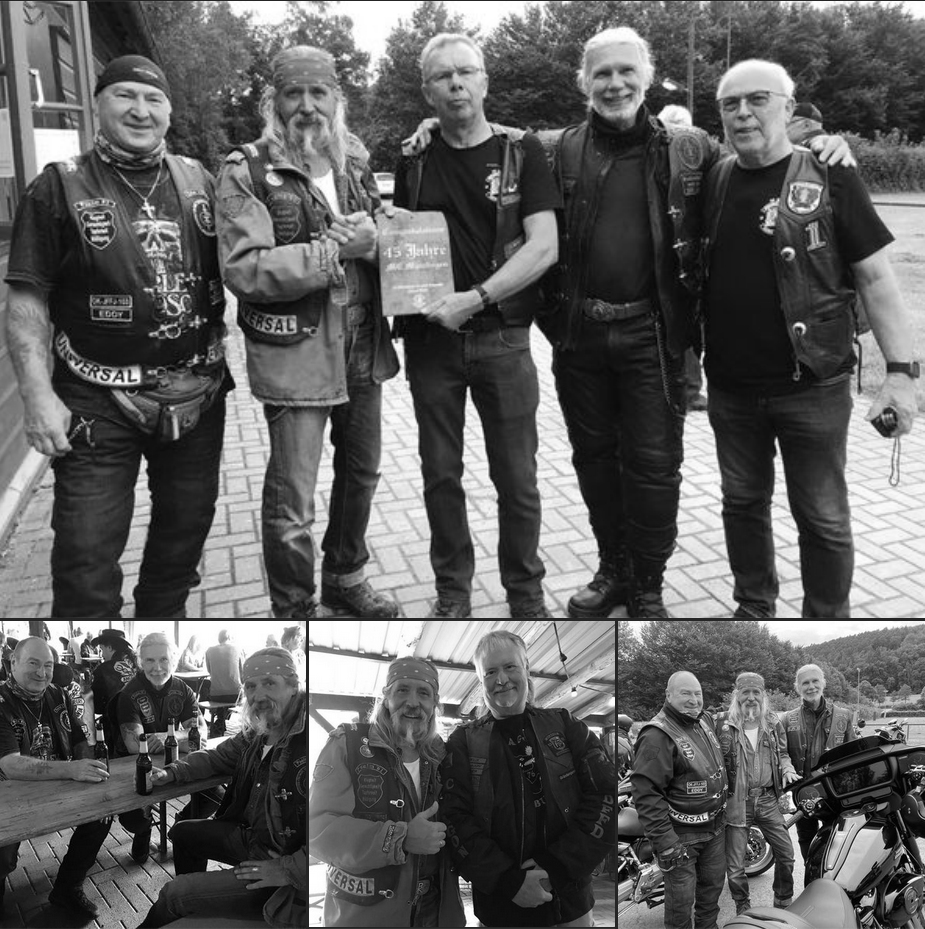 Die JESUS BIKER ® besuchen den MC Mömlingen.45 Jahre MC Mömlingen!