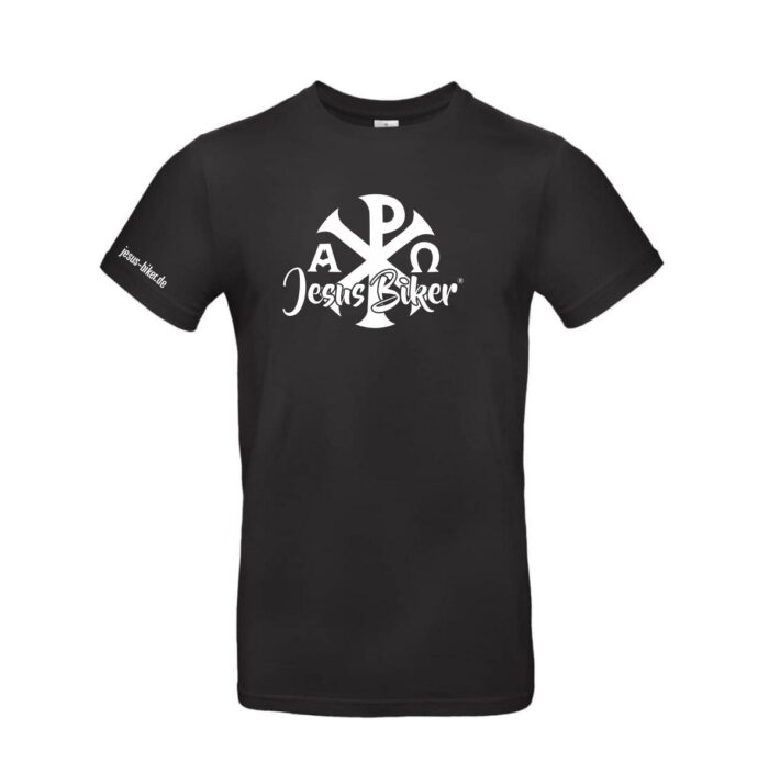Herren T-Shirt: JESUS BIKER® "JB&Chi-Rho"