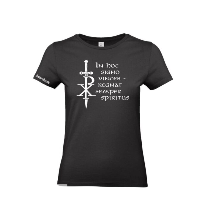 Damen T-Shirt: JESUS BIKER® "Chi-Rho"