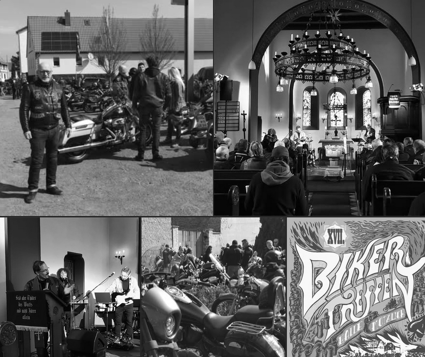 Biker-Treffen in Halle-Mötzlich