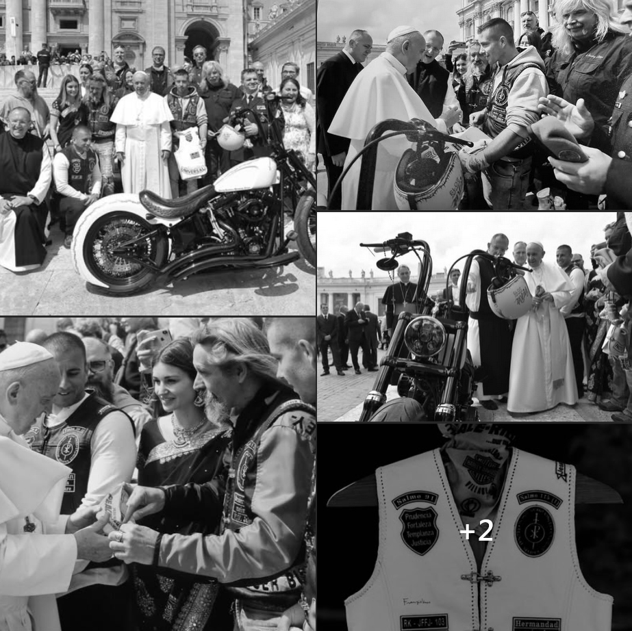 Die JESUS-BIKER® trauern um ihr Ehrenmitglied Papst Franziskus.