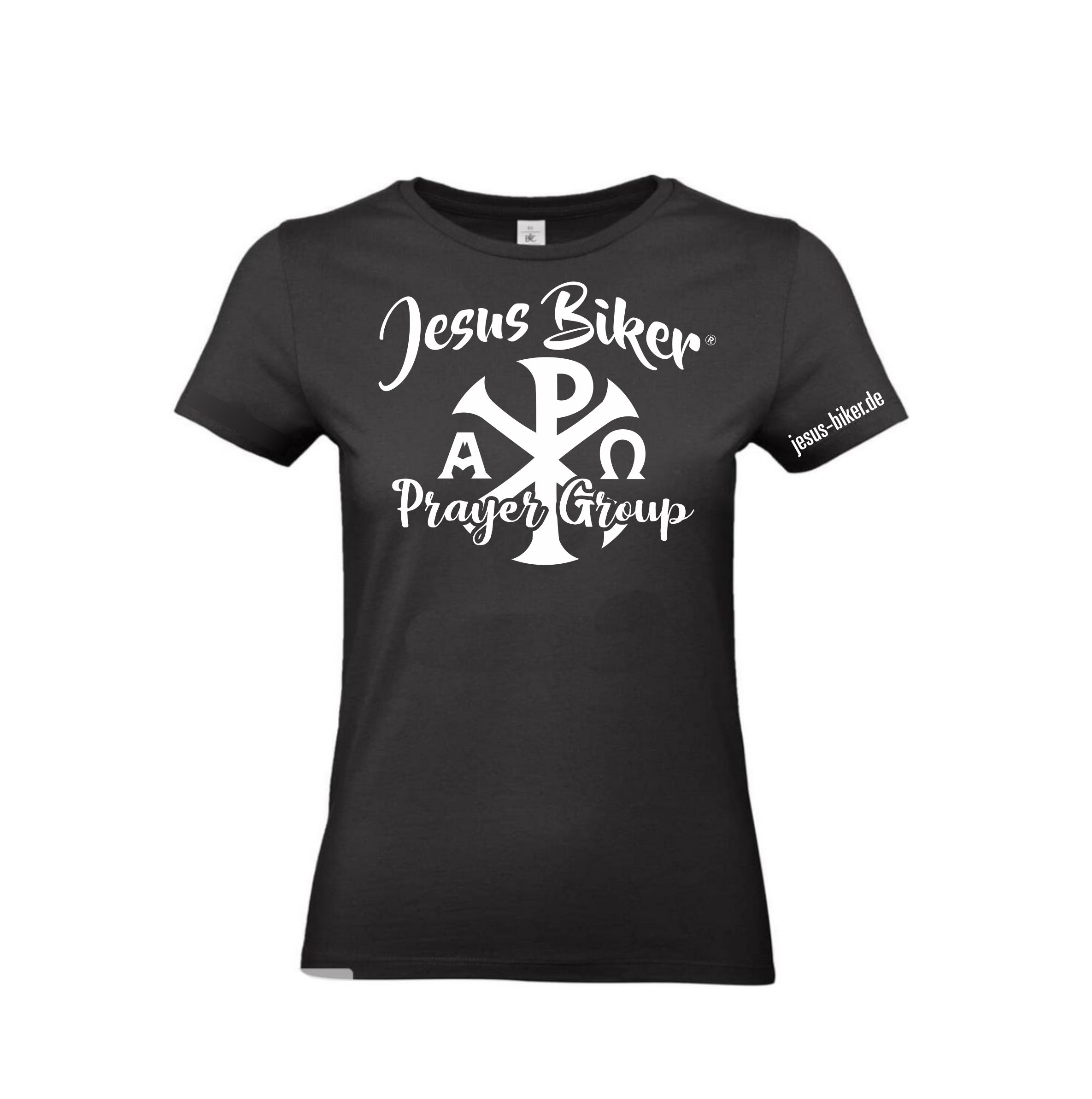 Damen T-Shirt: JESUS BIKER® Prayer Group