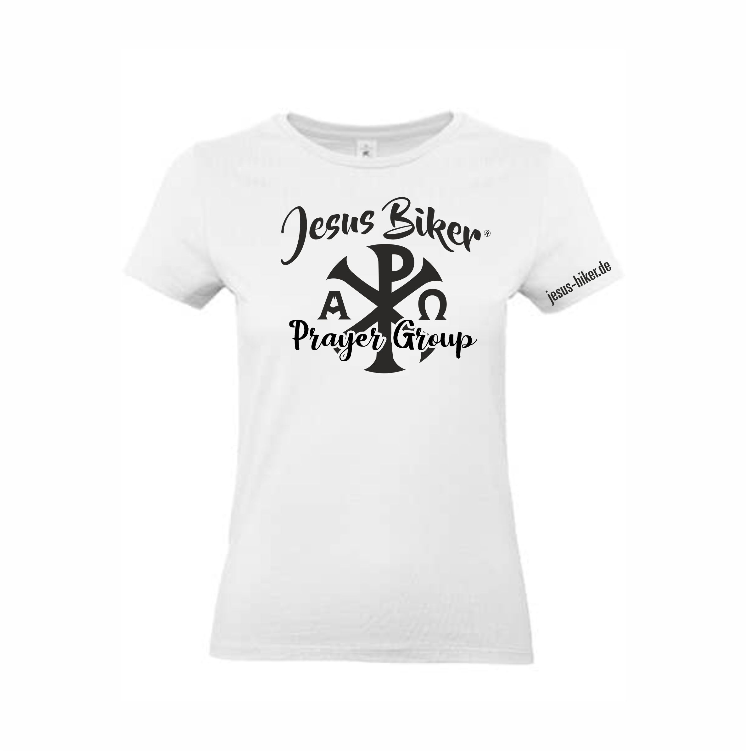 Damen T-Shirt: JESUS BIKER® Prayer Group – Bild 2